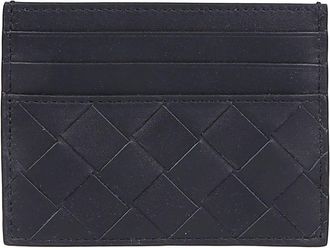 Bottega Veneta Black Signature Card Holder