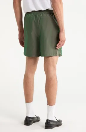 Les Deux x Prince Shiny Shorts in Pineneedle Green at Nordstrom, Size Xx-Large
