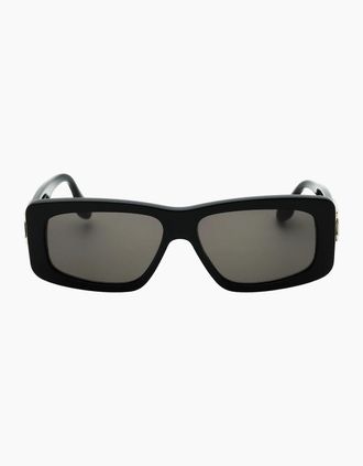 Victoria Beckham Womens Victoria Beckham Dark Grey Lensed Black Sunglasses - Size: ONE size