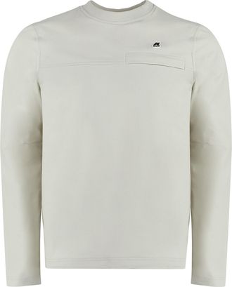 K-Way Patch Detail Crew-neck Sweatshirt