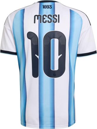 adidas Lionel Messi Argentina 2026 Home Jersey Asia SIzing White Icey Blue Light Blue KA8117