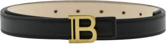 Balmain Belts - Dames - Riemen - Zwart - 75 CM - Accessoires