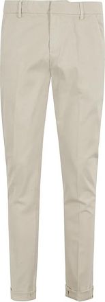 Dondup Gabardine Broek - Heren - Chinos - Beige - W29 - Katoen - Broeken