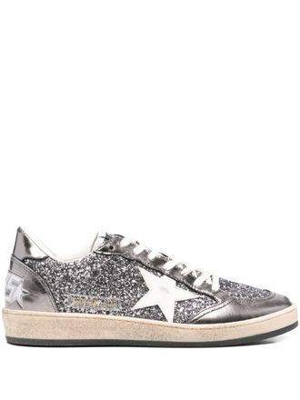 Golden Goose Gouden Goose Ball Star lederen sneakers