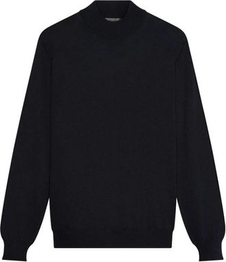 Ferrante 12 Gauge Turtleneck - Heren - Ronde hals truien - Blauw - 2XL - Wol - Truien & Vesten