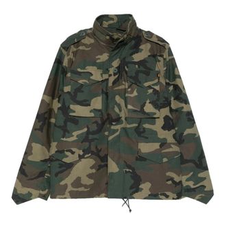 Alpha Industries Studio M-65 Camo Field Jacket - Heren - Zomerjassen - Veelkleurig - S - Katoen - Jassen