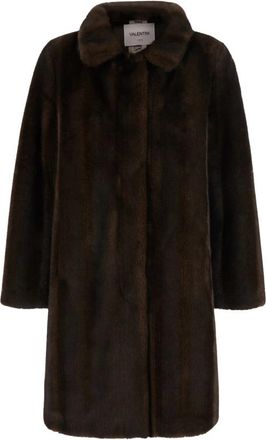 VALENTINI 1972 Shearling Jas - Dames - Jassen - Bruin - S - Jassen