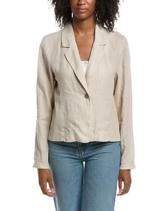 Michael Stars Pearson Ribbed Mixed Linen Blazer