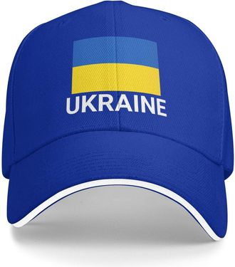 Generic Support Ukraine Flag Hat Ukrainians Caps for Men Women I Stand with Ukraine Baseball Cap Trucker Hats Blue