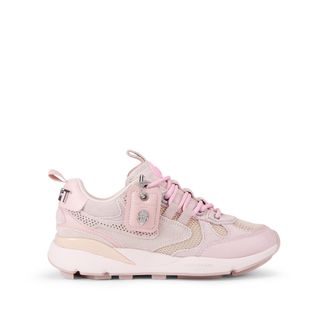 Kurt Geiger Womens Suede Fabric Runner Sneakers - Pink