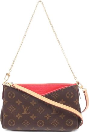 Louis Vuitton Clutch Pallas 2016 - Marrone