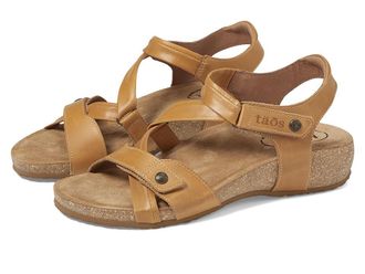 Taos Footwear Universe Womens Hook and Loop Shoes Camel : EU 42 (US Womens 11-11.5) M, Leather