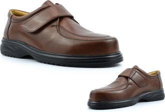 Generic Mens Wide Shoes Mens Casual Shoes Size 6 Boys Shoe Size 12 Lightweight Shoe Extra Large Sizes Lightweight Real Leather Upper Wide Fit Touch Fastening 