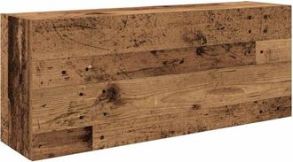 vidaXL Bathroom Wall Cabinet Old Wood 100x25x40 cm Engineered Wood Vidaxl