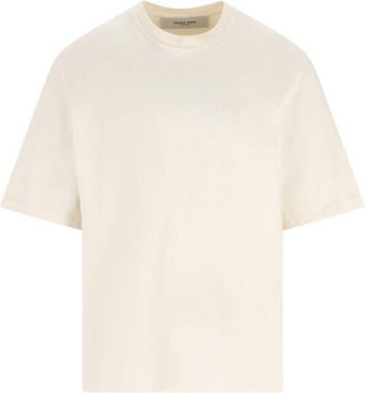 Golden Goose Relaxed Fit T-shirt Cotton Jersey Logo Patch