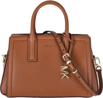 Michael Kors Laila Small Satchel - Dames - Handtassen - Bruin - ONE Size - Tassen