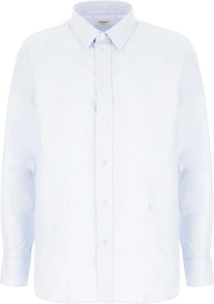 Saint Laurent Formal Shirts, male, Blue, Size: XL Oxford Shirt