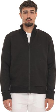 HUGO BOSS Skaz Sweatshirt - Heren - Vesten met rits - Zwart - S - Katoen - Hoodies & sweatvesten