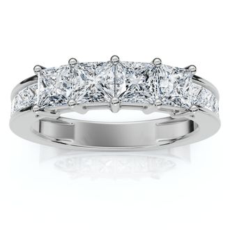 Pompeii3 1 1/10Ct Diamond Engagement Bridal Wedding Ring Set 10K White Gold Size Selectable