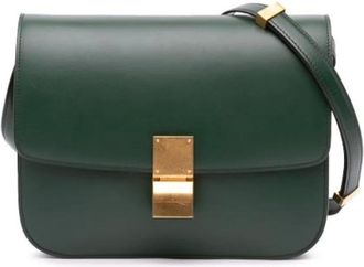 Celine Pre-owned Cross Body Bags, female, Green, Size: ONE SIZE Pre-owned Crossbody Bag