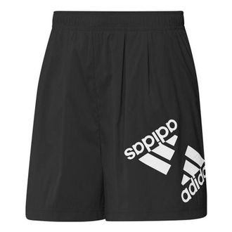 adidas (WMNS) adidas Field Issue BRD Woven Shorts Asia Sizing Black White HE9952