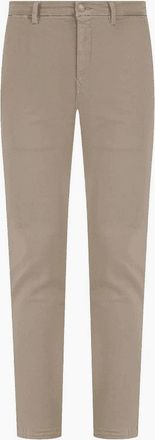 Replay Mens Zeumar Hyperflex Stretch Slim Fit Beige Chino - Cream