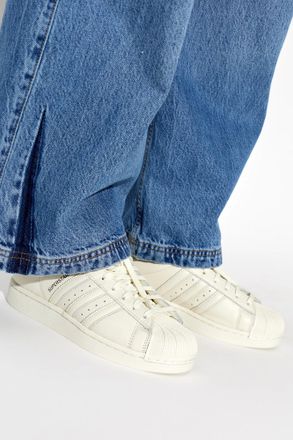 adidas SUPERSTAR II Sports Shoes, Womens, Cream