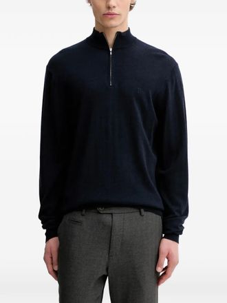 Les Deux Greyson half-zip sweater - Blue
