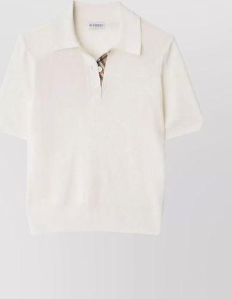 Burberry wool regular-fit polo shirt