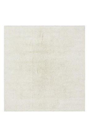 Lorena Canals Woolable Square Washable Wool Rug in Natural at Nordstrom, Size Large