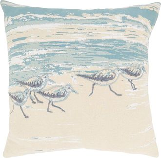 Saro Lifestyle Nautical Square Pillow