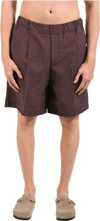 Costumein Casual Shorts - Heren - Korte Broeken - Paars - XL - Korte Broeken