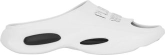 Plein Sport Fitness, unisex, Wit, 42 EU, Rubber Slides PS Logo