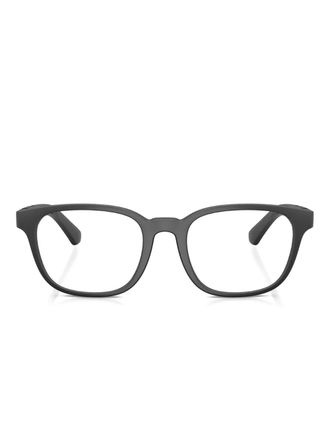 Burberry Sunglasses check-pattern square frames - men - Acetate - 54 - Black