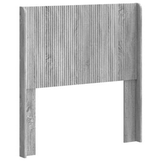 vidaXL Cabecero Sonoma Gris Madera De Ingenier&iacute;a Vidaxl