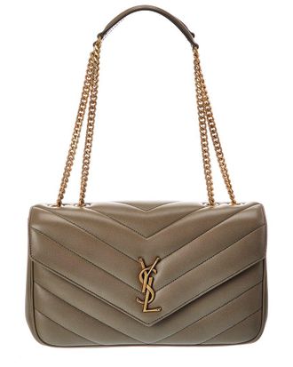Saint Laurent Loulou Small Leather Shoulder Bag