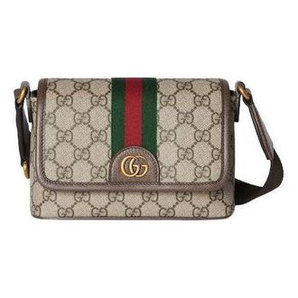 Gucci 26 Ophidia Mini Bag Beige Brown 838599-FAEOF-9745