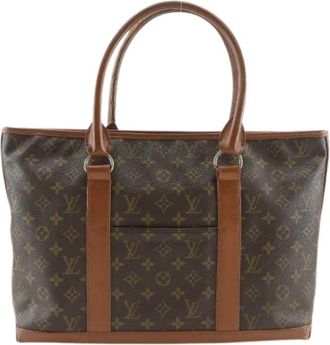 Louis Vuitton Pre-owned Weekend PM Monogram Tote Bag - Dames - Vintage Shopper - Bruin - ONE Size - Vintage