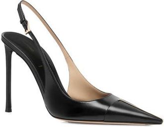 Tom Ford Pointed Toe Slingback Pump in Black at Nordstrom, Size 7.5Us