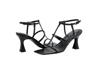 Marc Fisher Dennie Womens Sandals Black Leather : 7.5 M