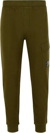 C.P. Company Green Cotton Jogger Pants