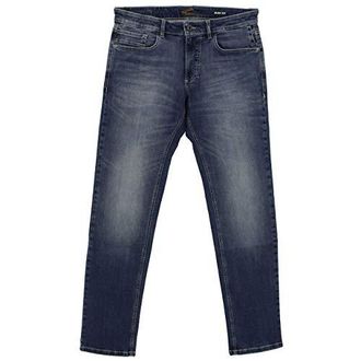 Camel Active Camel Active 5-Pocket Madison Jean Droit, Bleu (84), W38/L34, (Taille Fabricant: 38/34), Homme