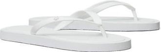 Tory Burch Kira Flip Flop in Optic White /Optic White at Nordstrom, Size 11