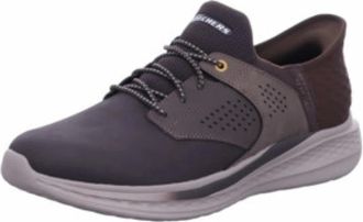 Skechers Hombre, Zapatos, Marrón, Talla: 46 EU