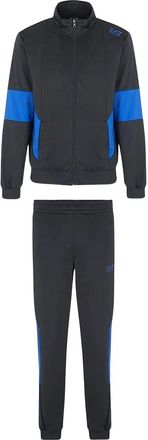 Emporio Armani Tuta - Heren - Trainingspakken - Blauw - 3XL - Polyester - Fitness