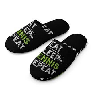 Generic Funny Sport Tennis Mens House Slippers Slip Indoor Slipper On Shoes Warm Outdoor