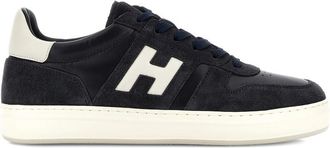 Hogan H-TV Suede Logo Sneakers
