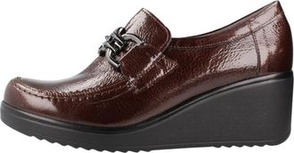 Pitillos Abotinado Charol - Dames - Sleehakken - Bruin - 39 EU - Schoenen
