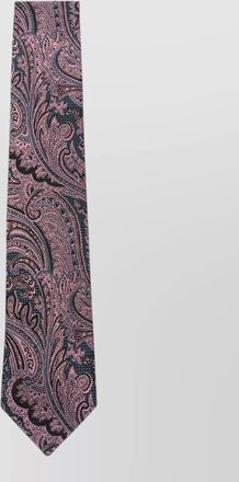 Dries Van Noten silk paisley-print tie