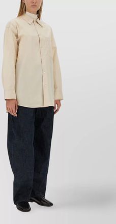 Christophe Lemaire loose-fit long shirt